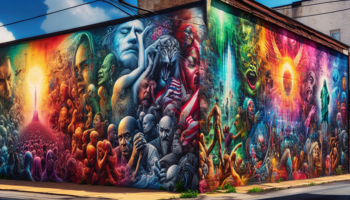 News From Sykesville: Graffiti, Hurt, and Hope