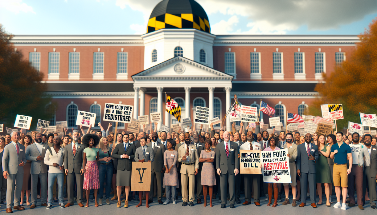 Redistricting Showdown Reshapes Maryland Politics