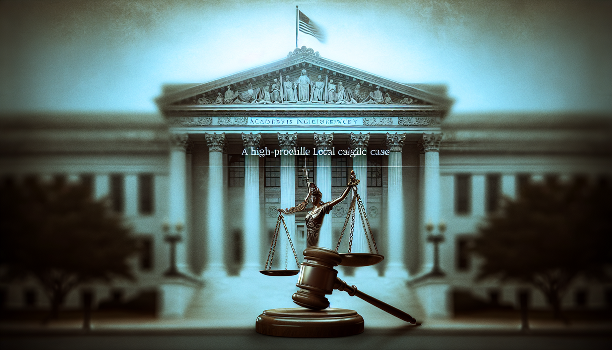 alt_text: A campus scene with students discussing issues of responsibility and unseen challenges.